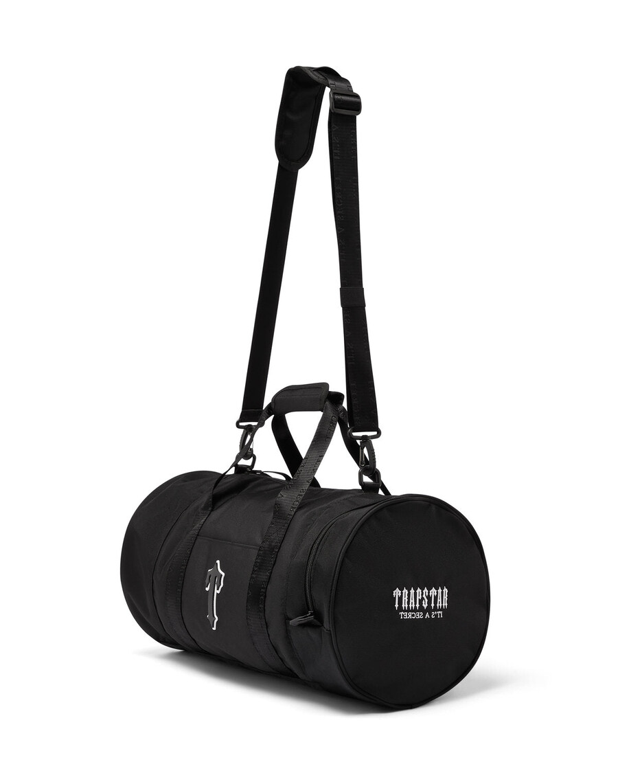 Trapstar Decoded Barrel Bag - Black