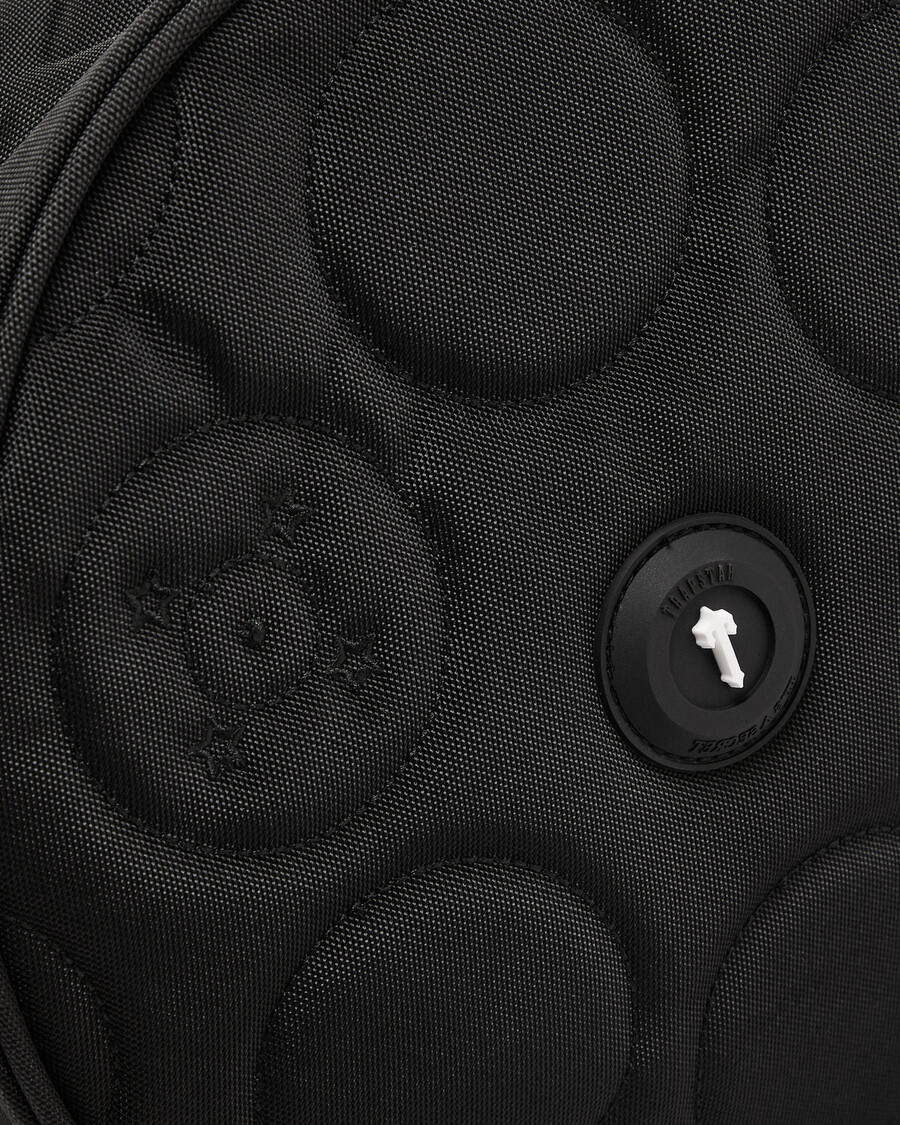 Trapstar Decoded Barrel Bag - Black