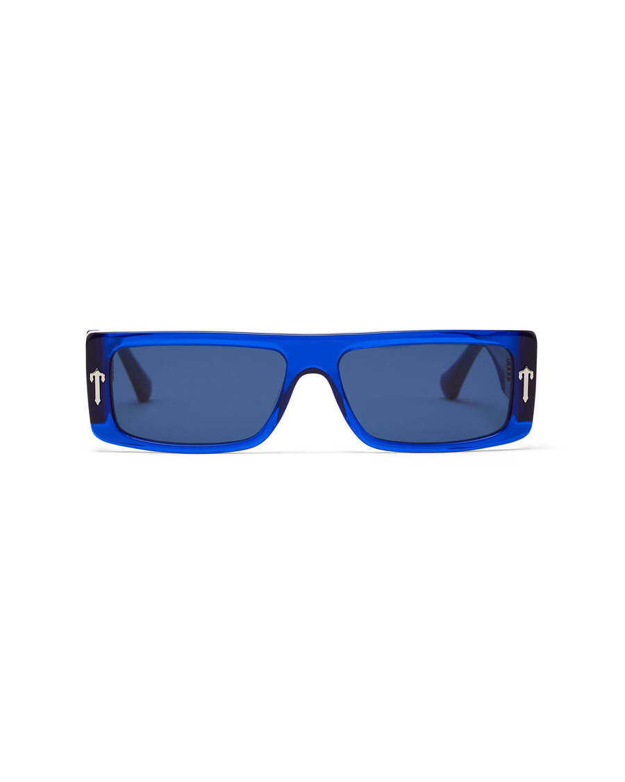 Trapstar Decoded Acetate Sunglasses - Blue
