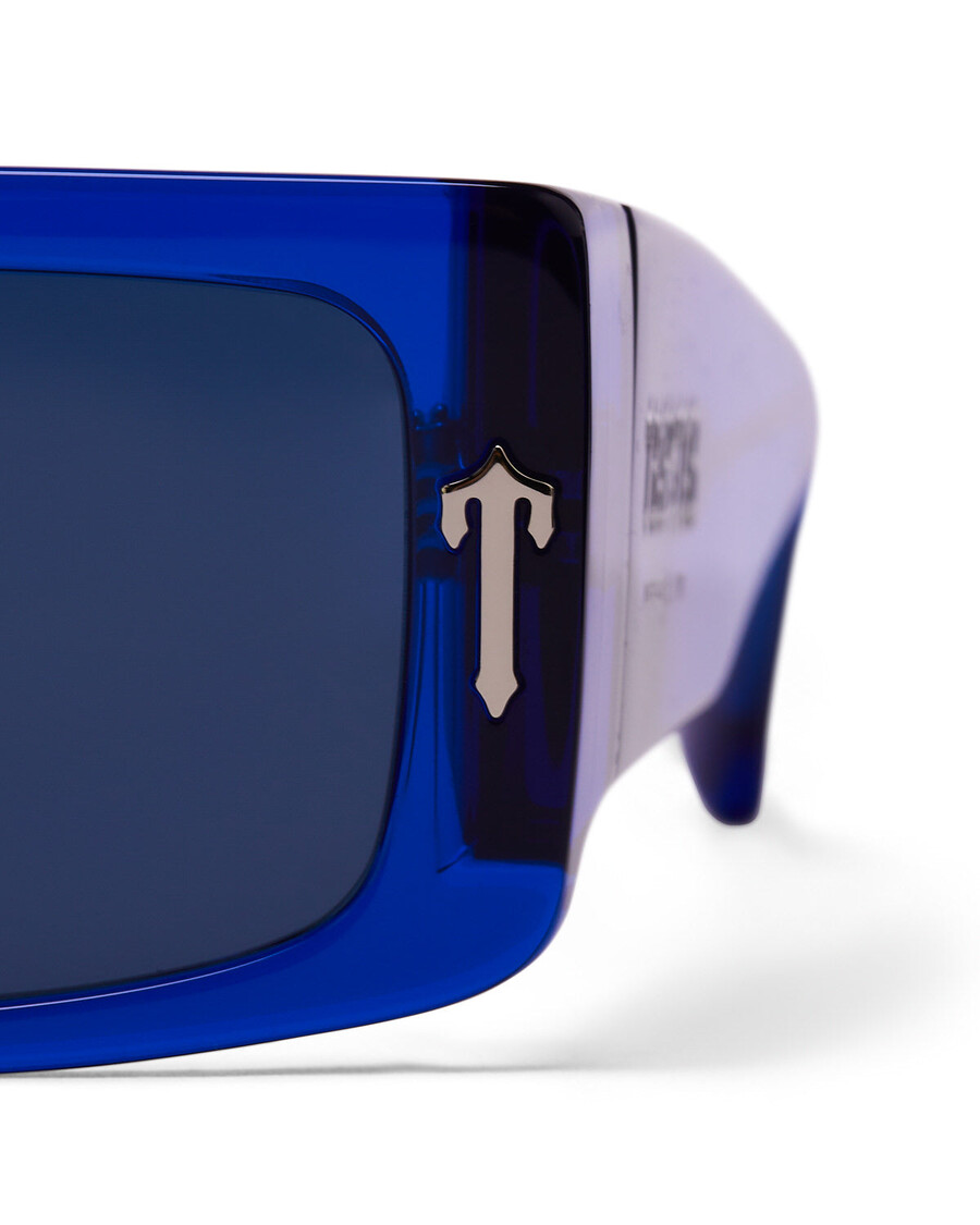 Trapstar Decoded Acetate Sunglasses - Blue