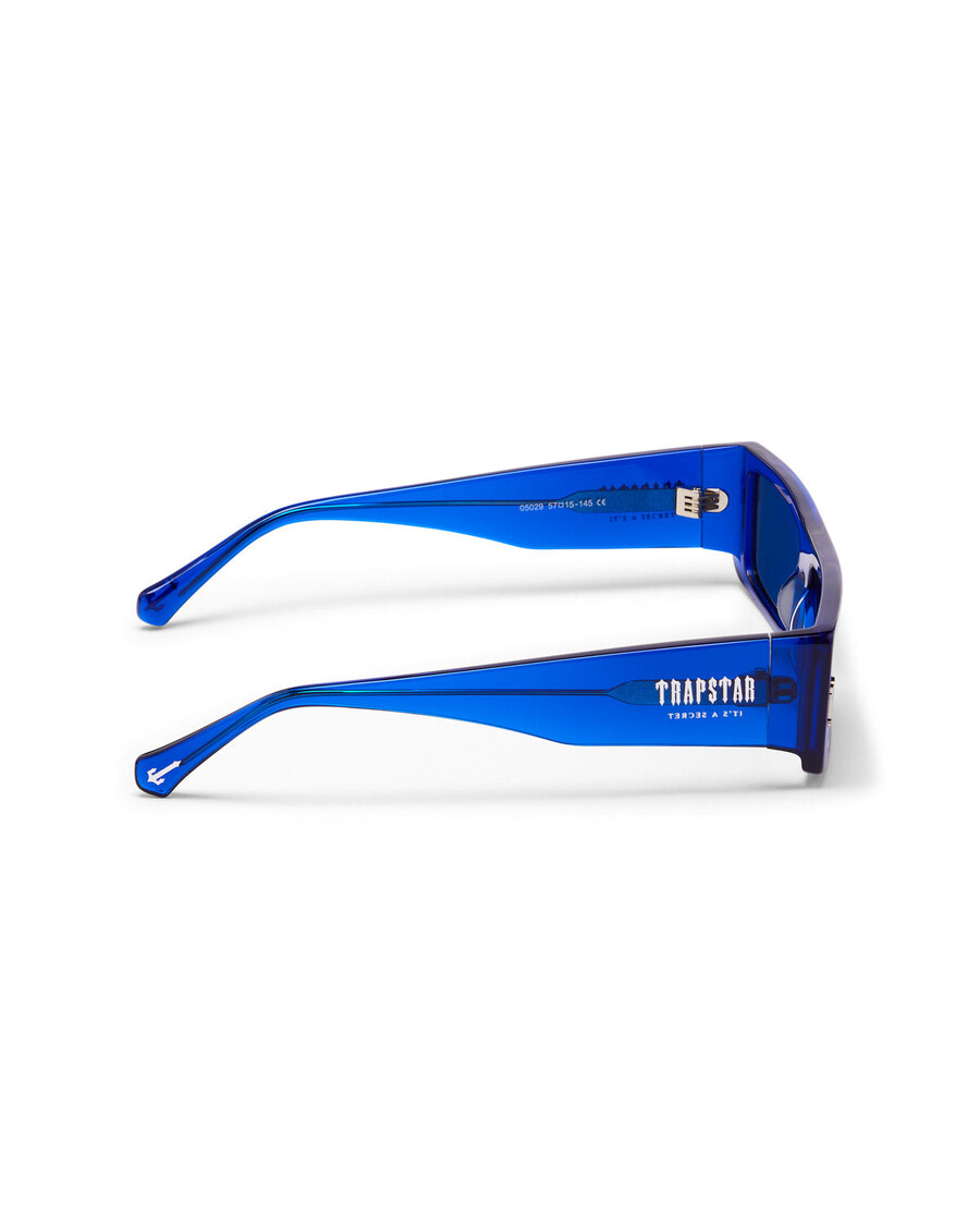 Trapstar Decoded Acetate Sunglasses - Blue