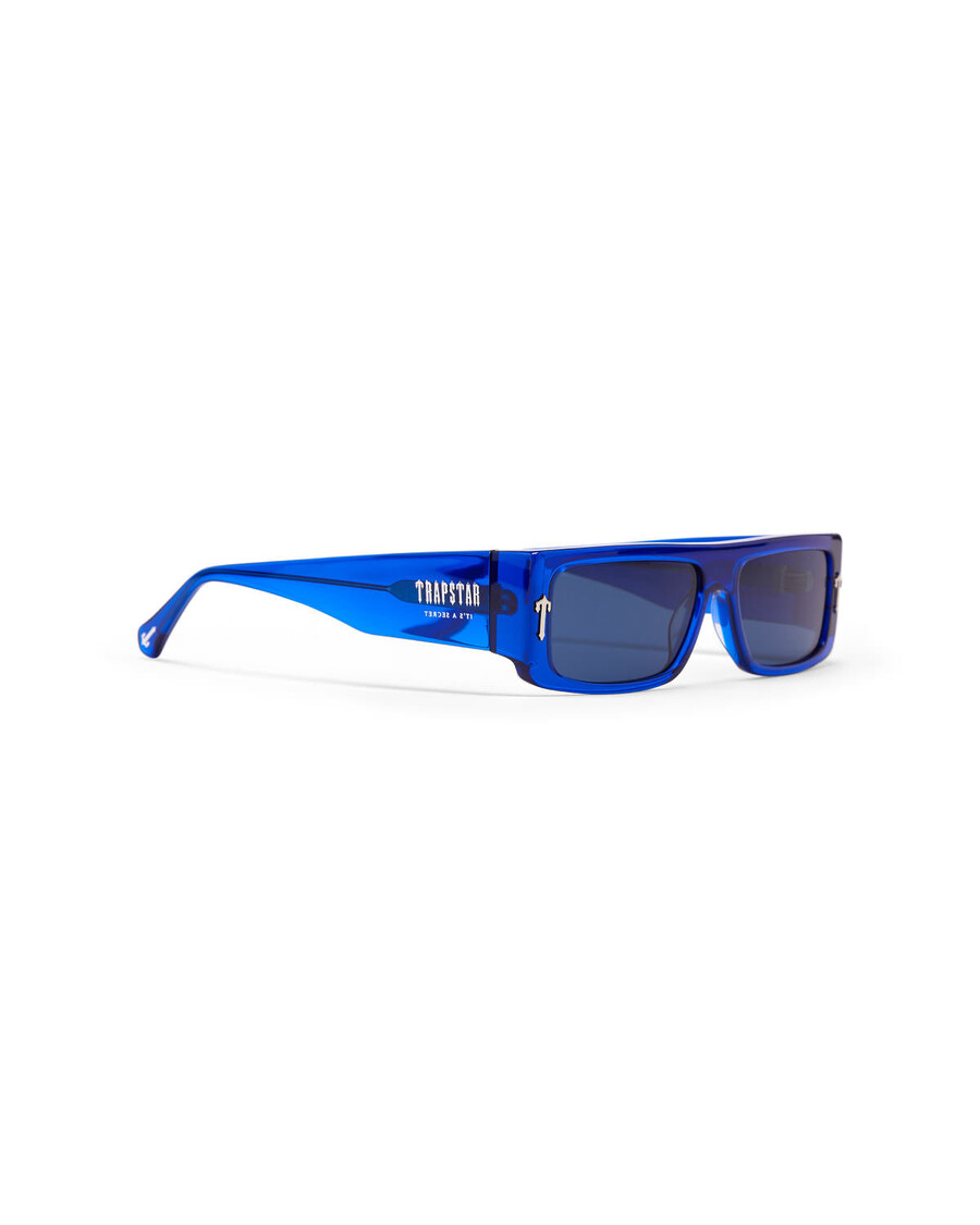 Trapstar Decoded Acetate Sunglasses - Blue