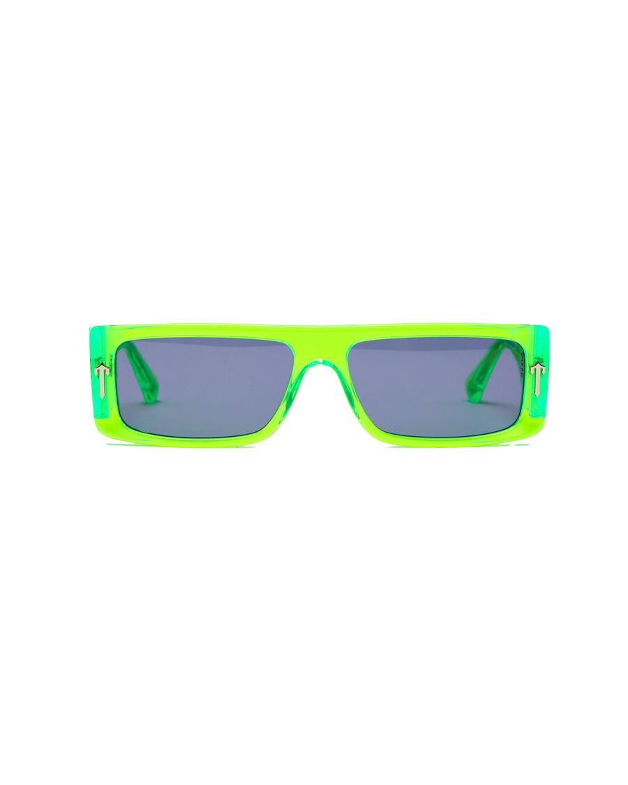 Trapstar Decoded Acetate Sunglasses - Green
