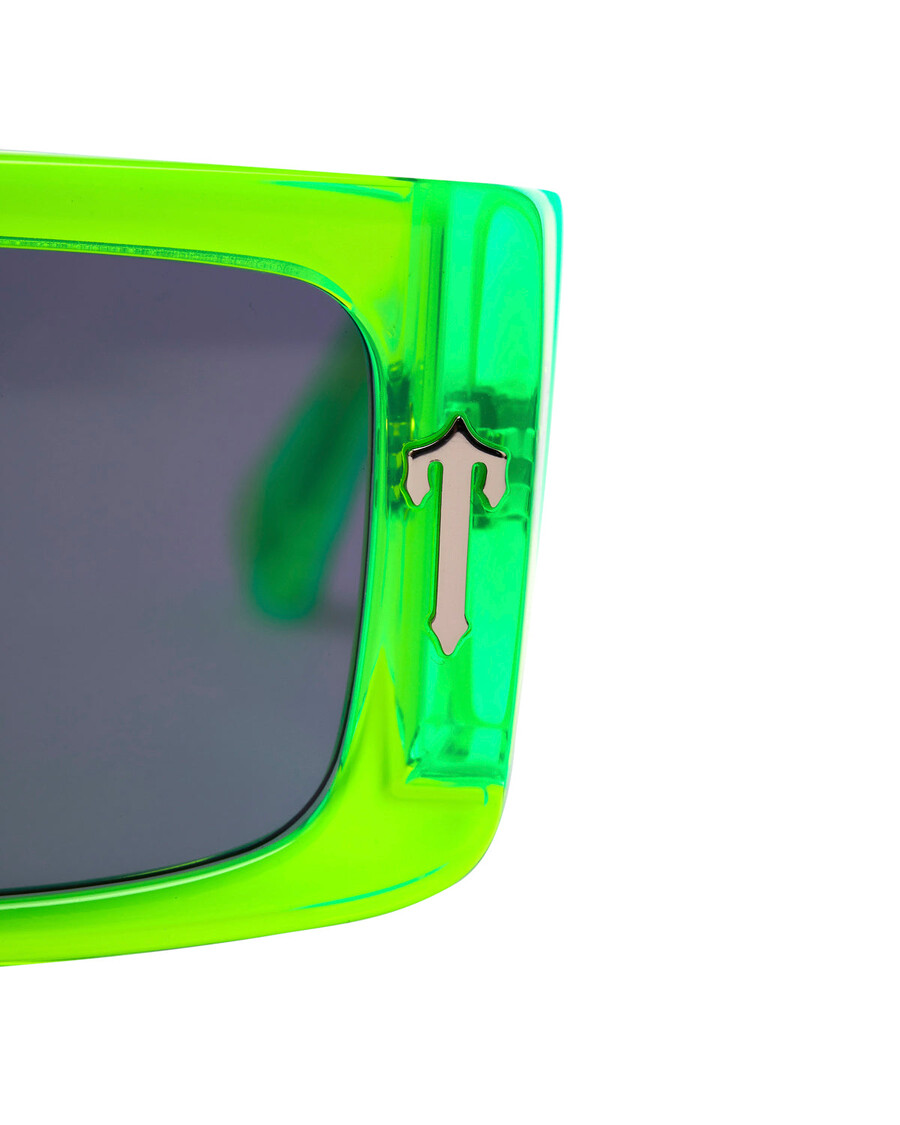 Trapstar Decoded Acetate Sunglasses - Green