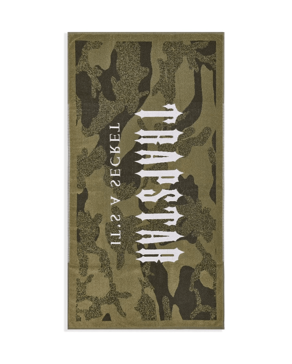 Trapstar London Irongate Handuk Pantai - Khaki Camo