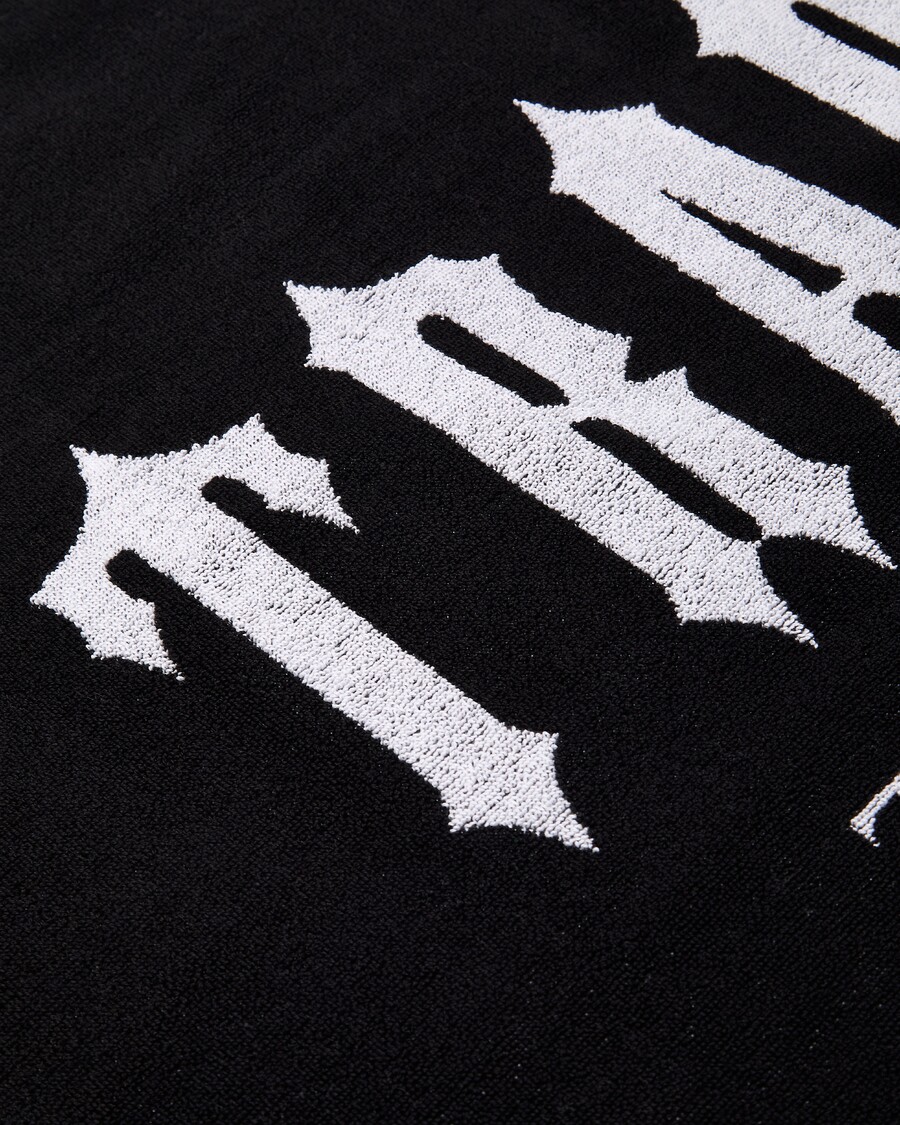 Trapstar Irongate Beach Towel - Black