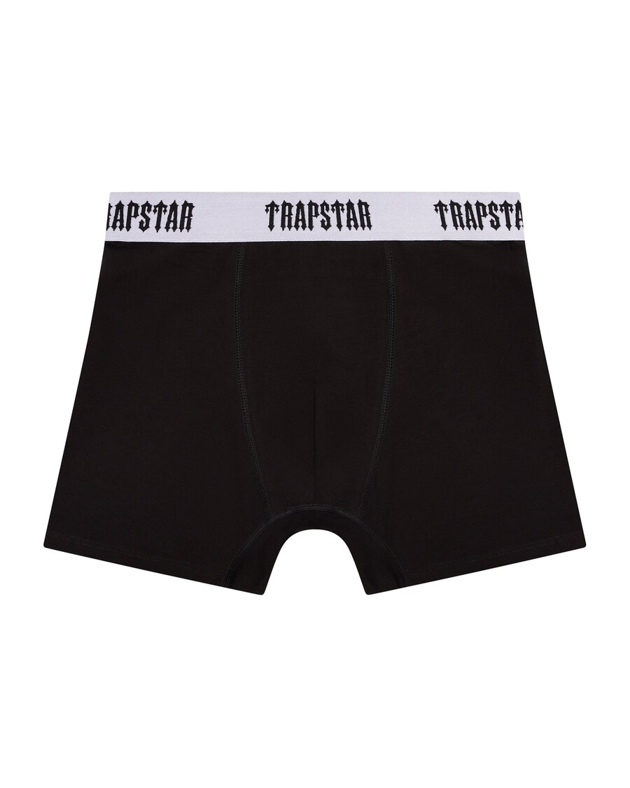 Trapstar 3 Pack Boxer Short - Black/White/Light Blue