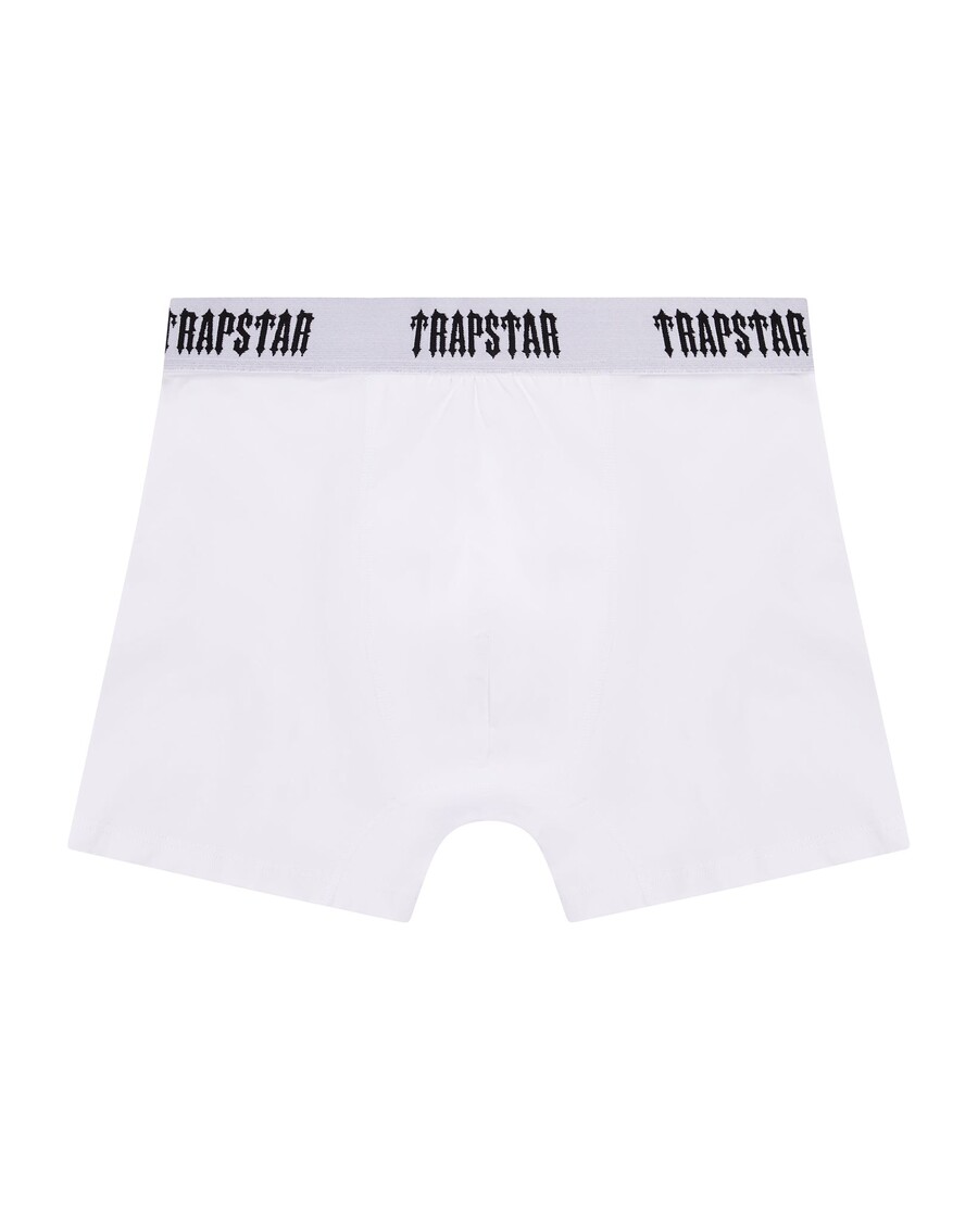 Trapstar 3 Pack Boxer Short - Black/White/Light Blue