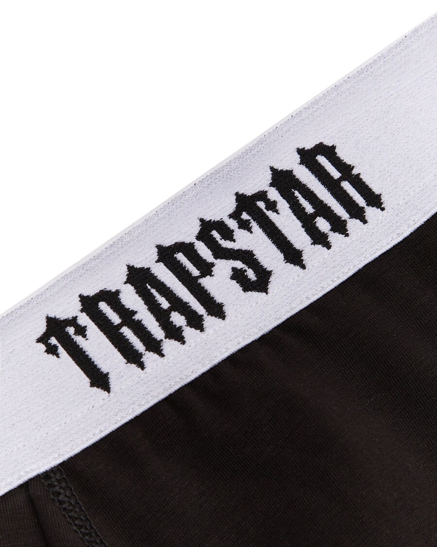 Trapstar 3 Pack Boxer Short - Black/White/Light Blue