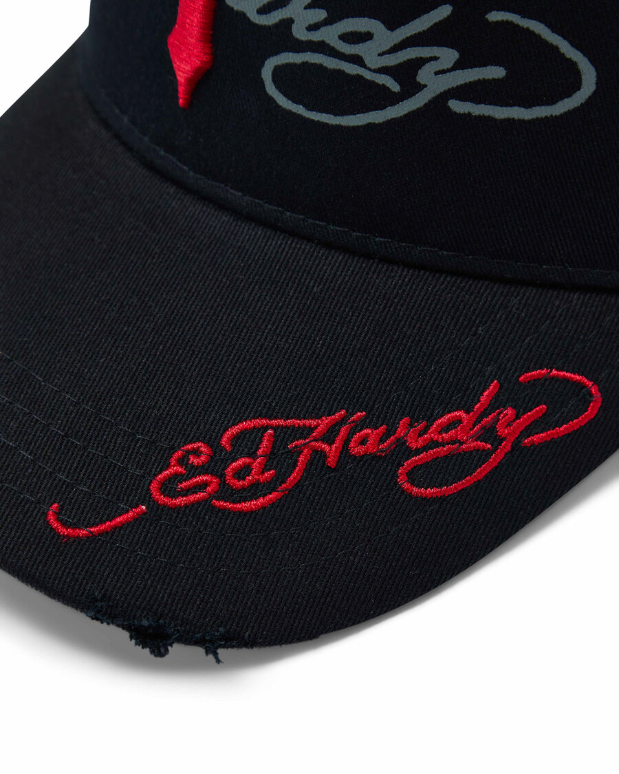 Trapstar Trapstar x Ed Hardy Irongate T Cap - Black