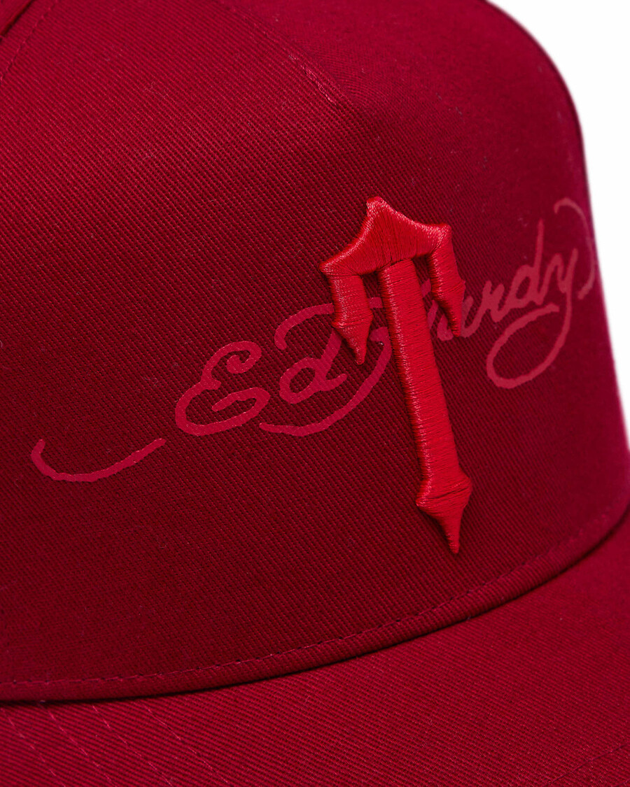 Trapstar Trapstar x Ed Hardy Irongate T Cap - Red