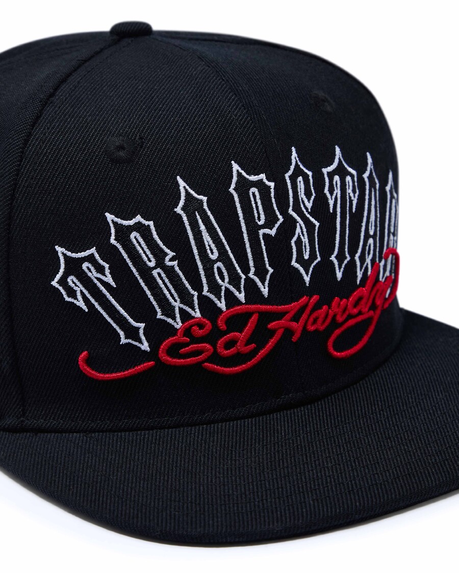 Trapstar Trapstar x Ed Hardy Snapback - Black