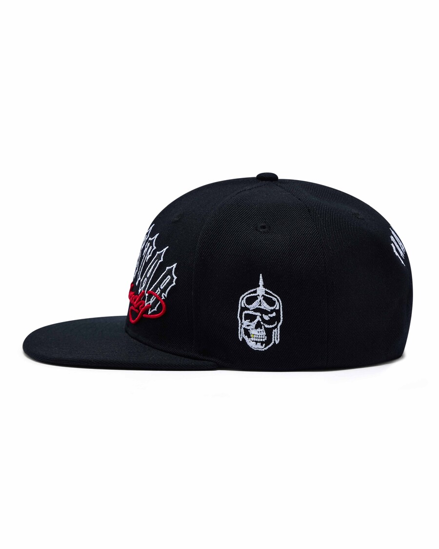 Trapstar Trapstar x Ed Hardy Snapback - Black