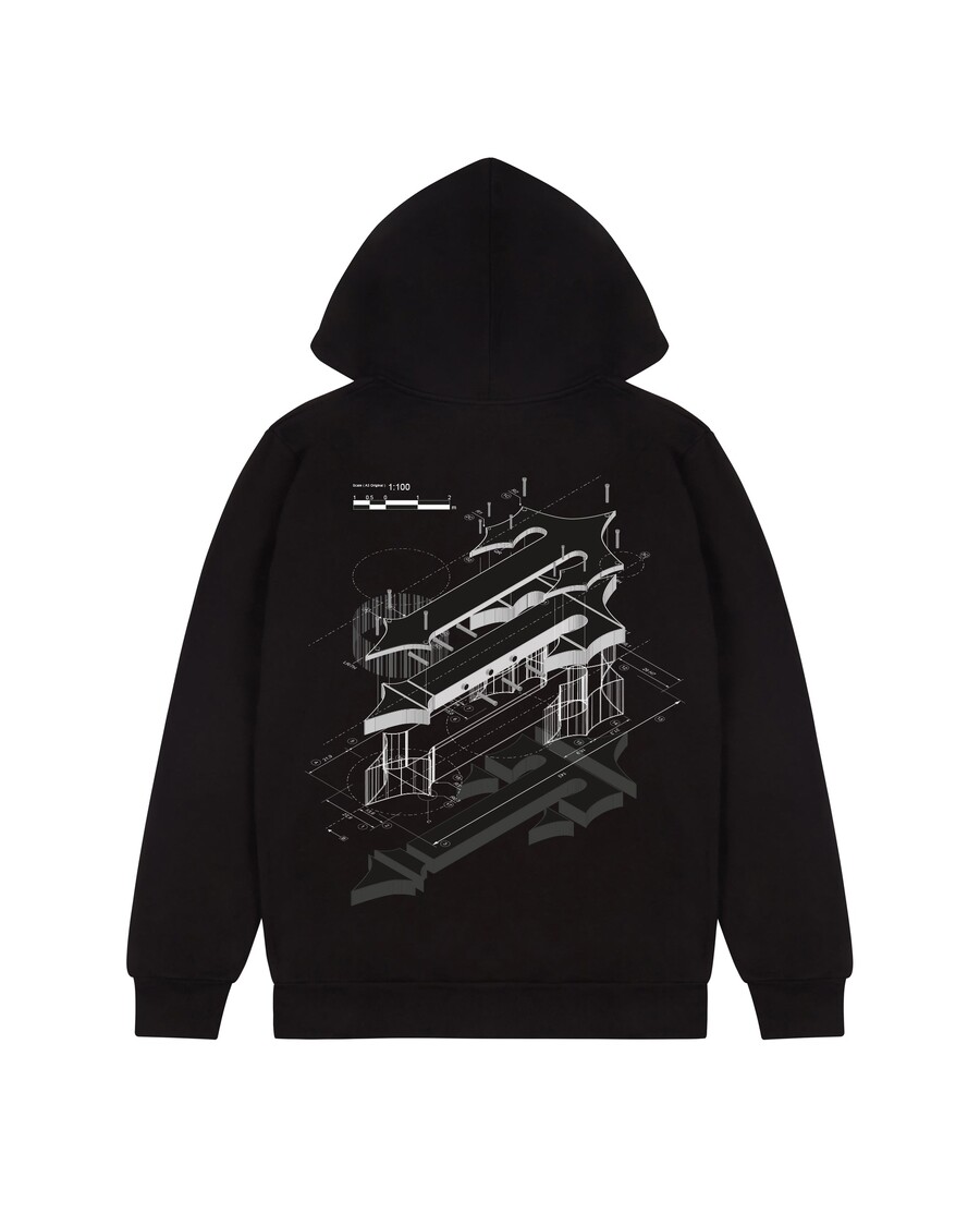 Trapstar DIY 3.0 Hoodie - Black
