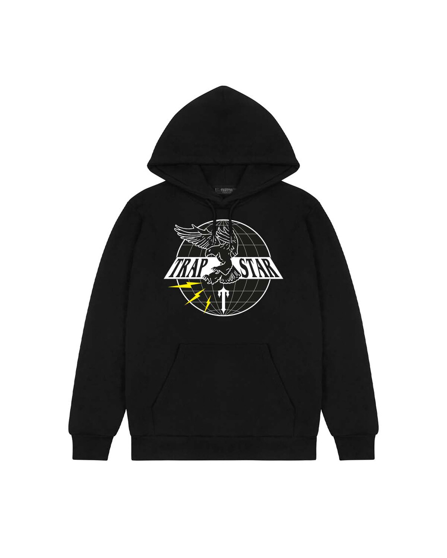 Trapstar Airforce Irongate T Hoodie - Black