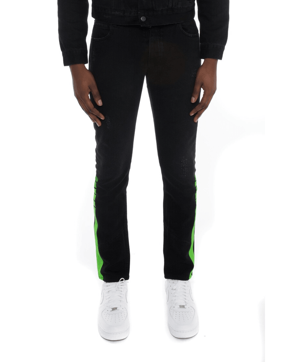 Trapstar London Prugaste Traperice - Neonska Zelena