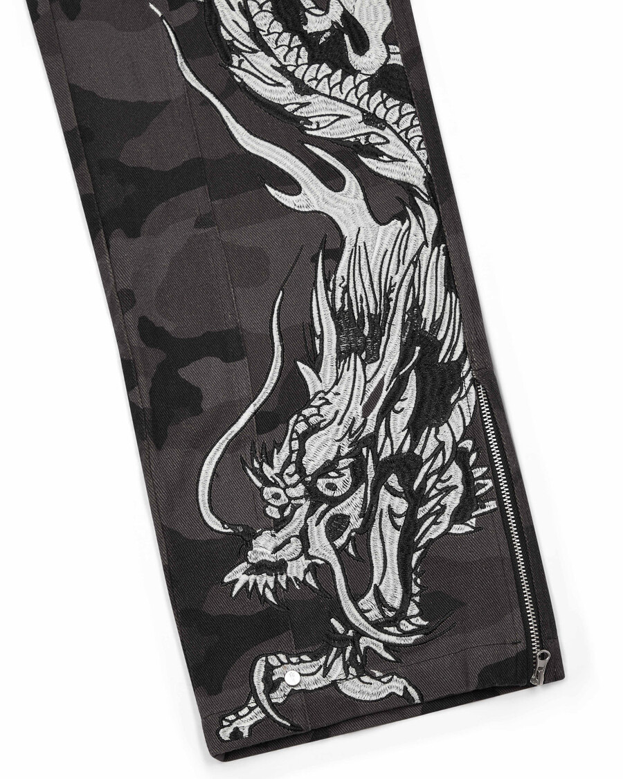 Trapstar Trapstar x Ed Hardy Cargos - Black Camo