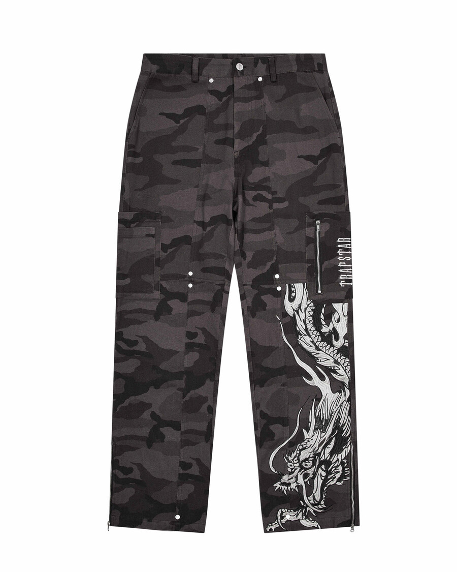 Trapstar Trapstar x Ed Hardy Cargos - Black Camo