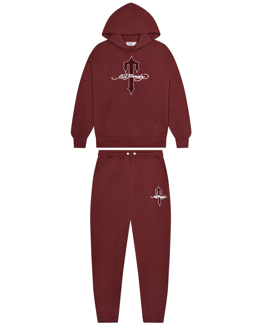 Trapstar Trapstar x Ed Hardy Jogger - Red