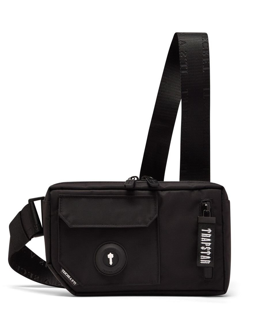 Trapstar Decoded Sling Bag - Black