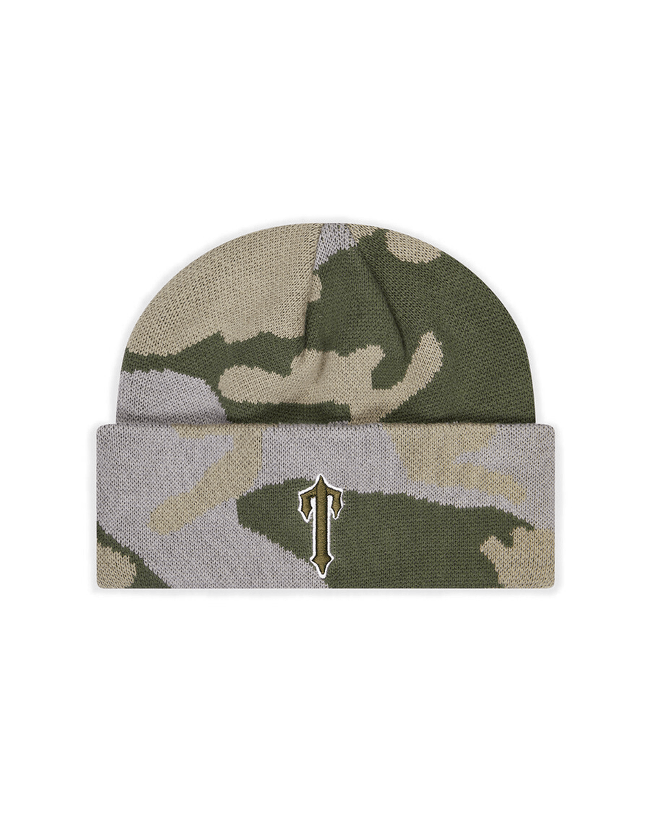 Trapstar London Foundation Beanie - Kamuflaža