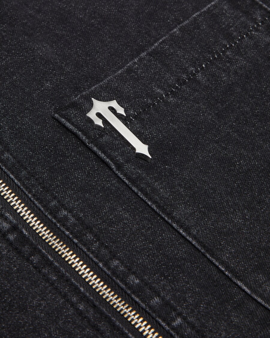 Trapstar Deconstruct Nýtovaná Košile - černá