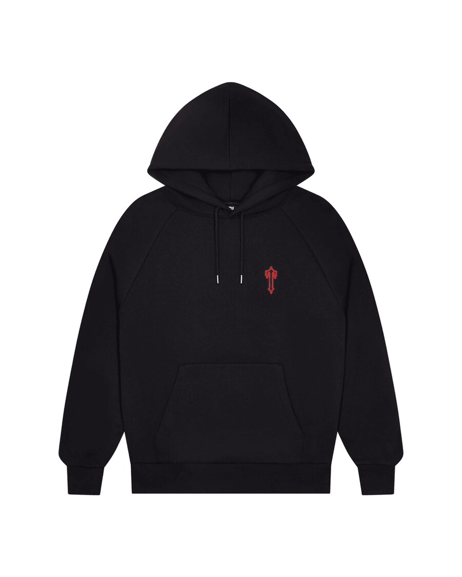 Trapstar London Foundation Hoodie - Crna/crvena