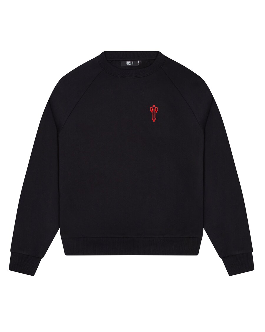 Trapstar Foundation Crew - Black/Red