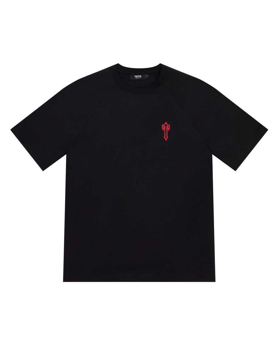 Trapstar Foundation Tee - Black/Red