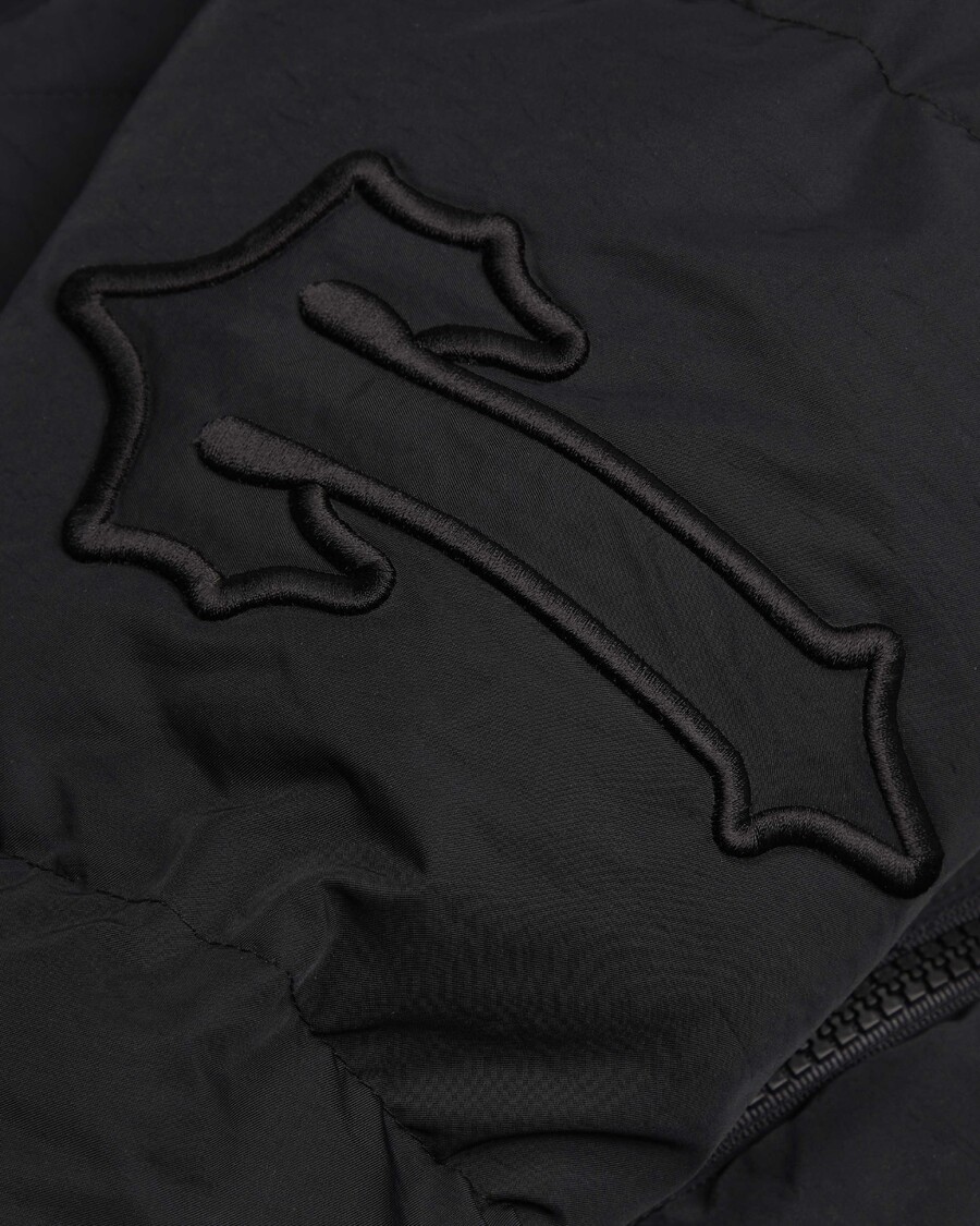 Trapstar Irongate Hooded Sleeve Puffer - Blackout