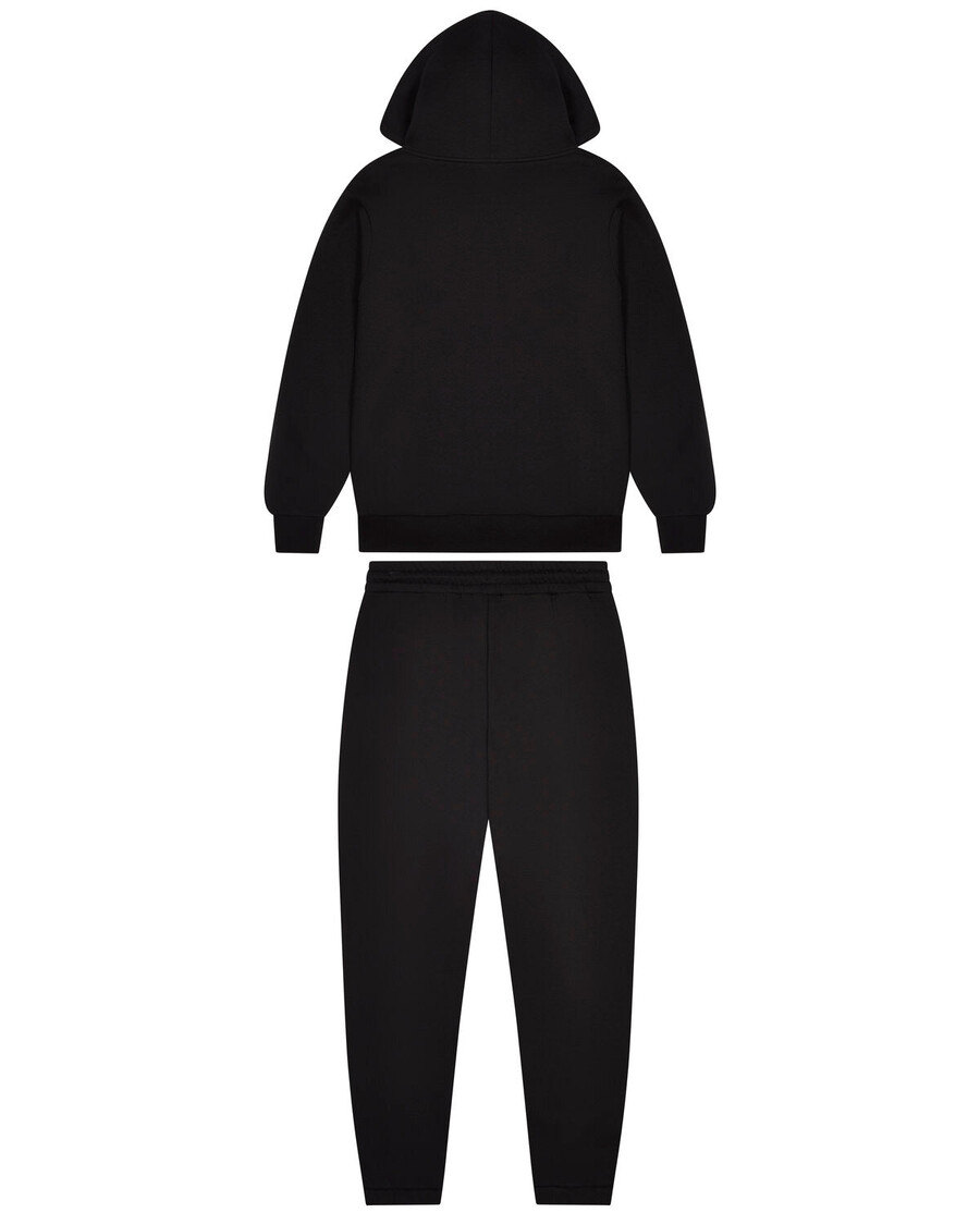 Trapstar Decoded Hooded Gel Tracksuit - Black/Teal
