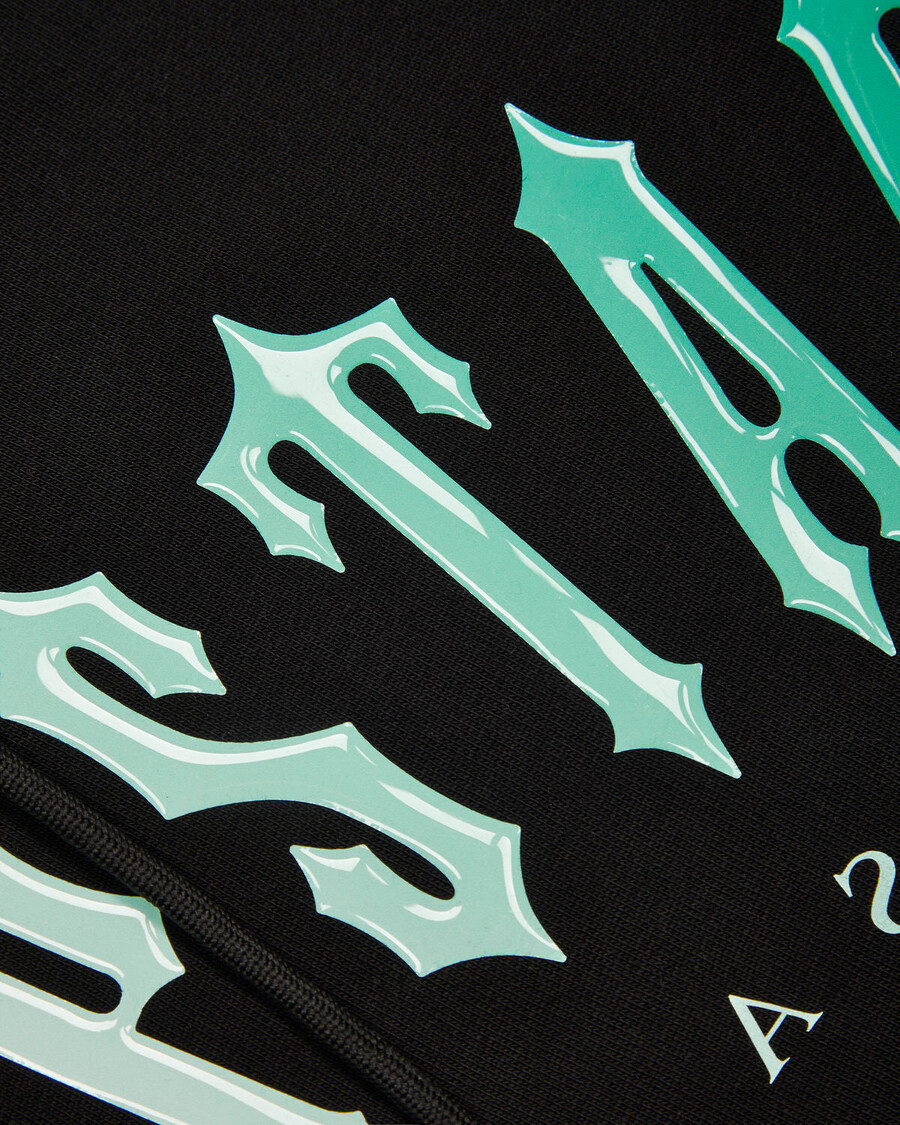 Trapstar Decoded Hooded Gel Tracksuit - Black/Teal