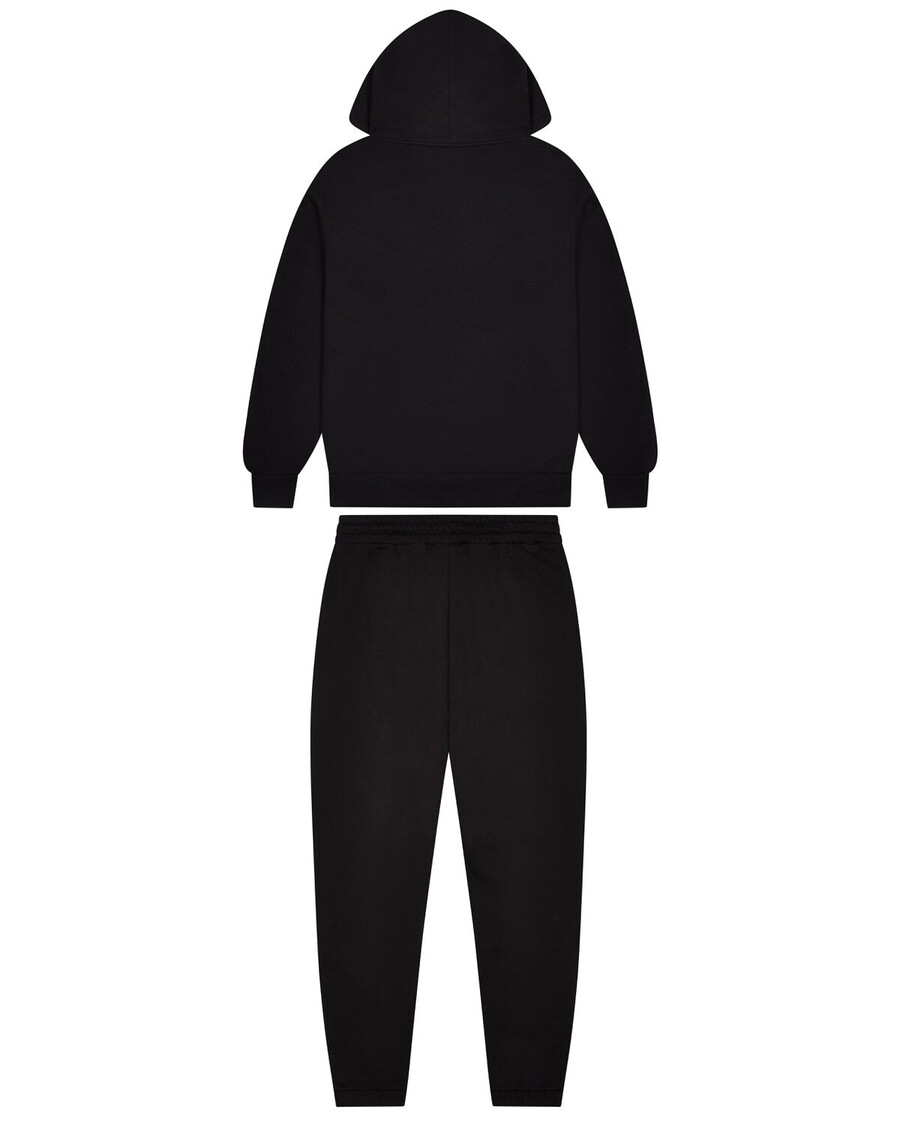 Trapstar Decoded Hooded Gel Tracksuit - Black/Yellow