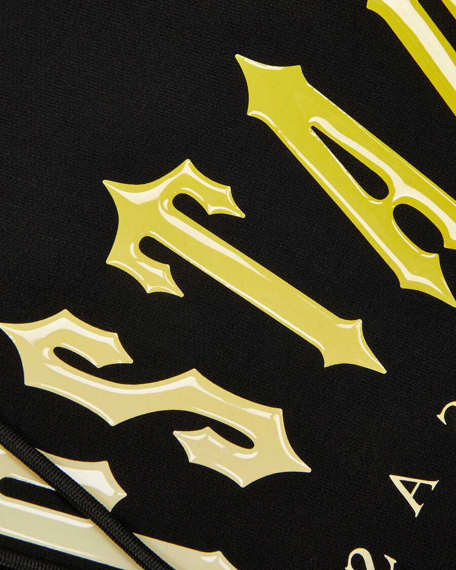 Trapstar Decoded Hooded Gel Tracksuit - Black/Yellow