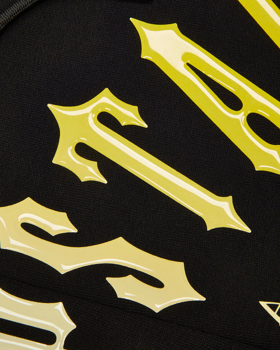 Trapstar Decoded Hooded Gel Tracksuit - Black/Yellow