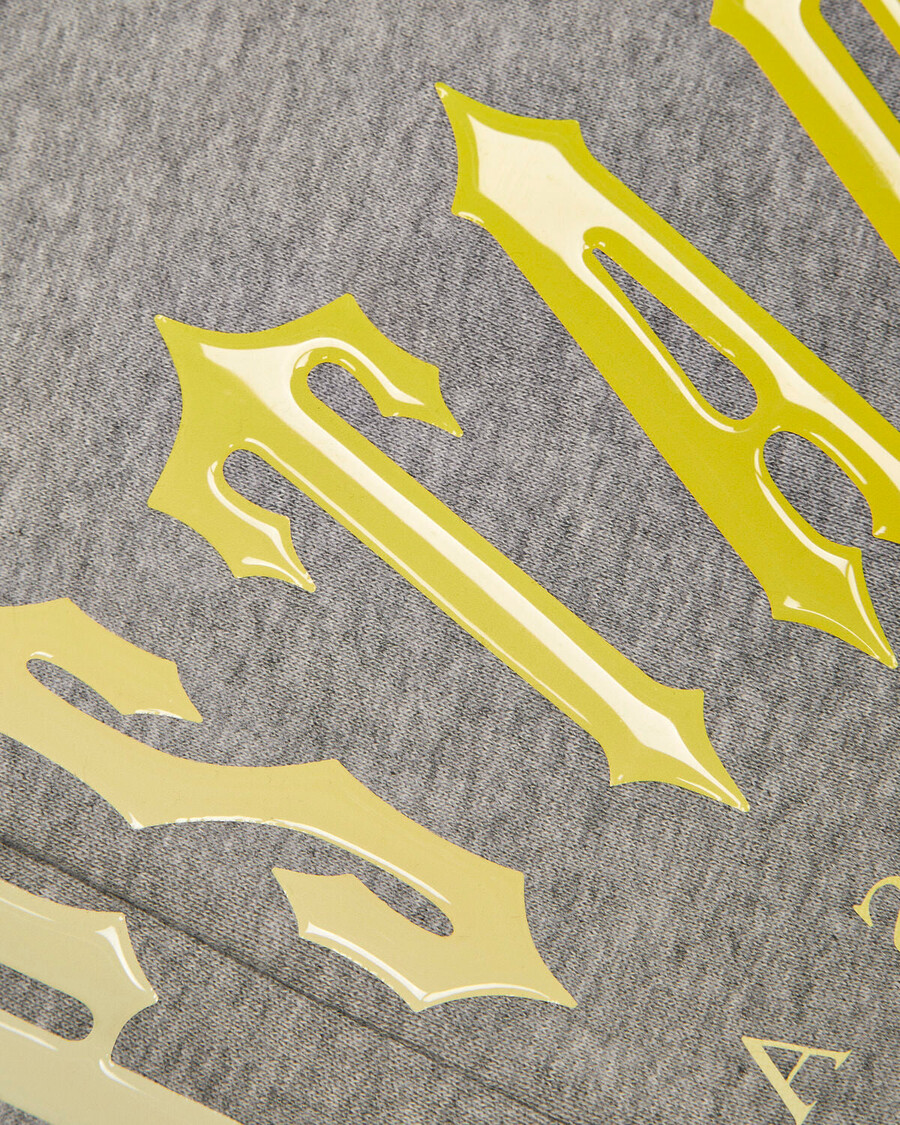 Trapstar Decoded Hooded Gel Tracksuit - Grey/Yellow