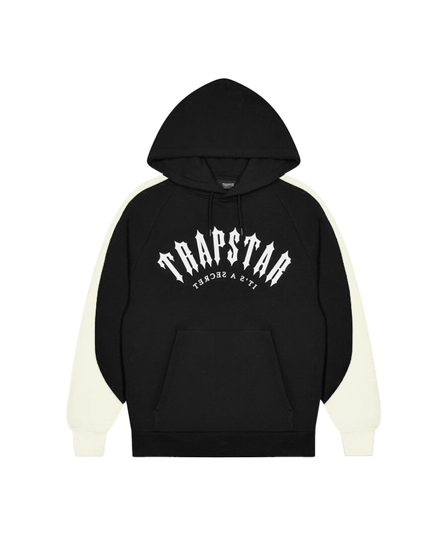 Trapstar Irongate Arch Panel Tracksuit - Black/Cream