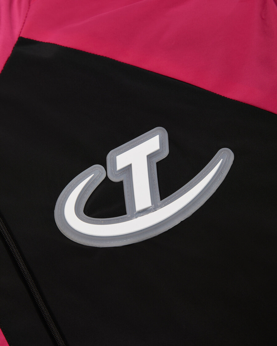 Trapstar Hyperdrive Windbreaker - Black/Hot Pink