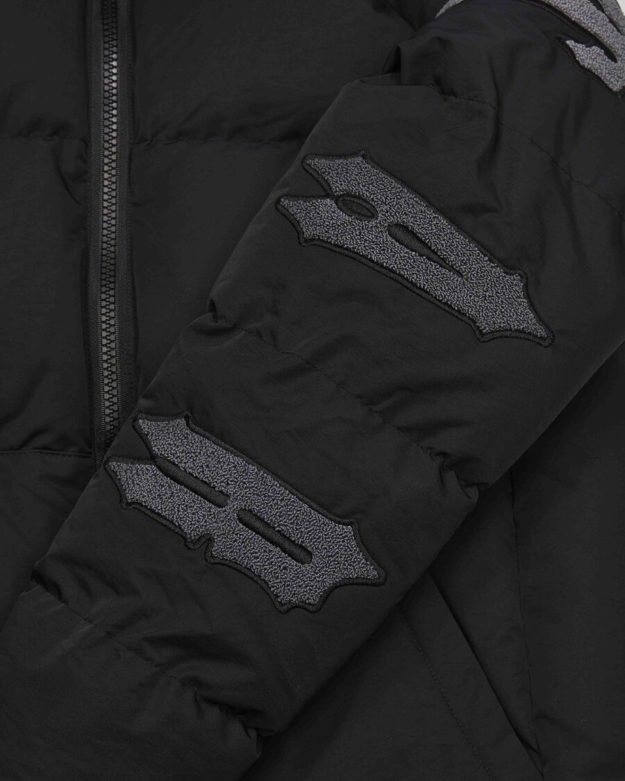 Trapstar Irongate Chenille Sleeve Puffer - Black