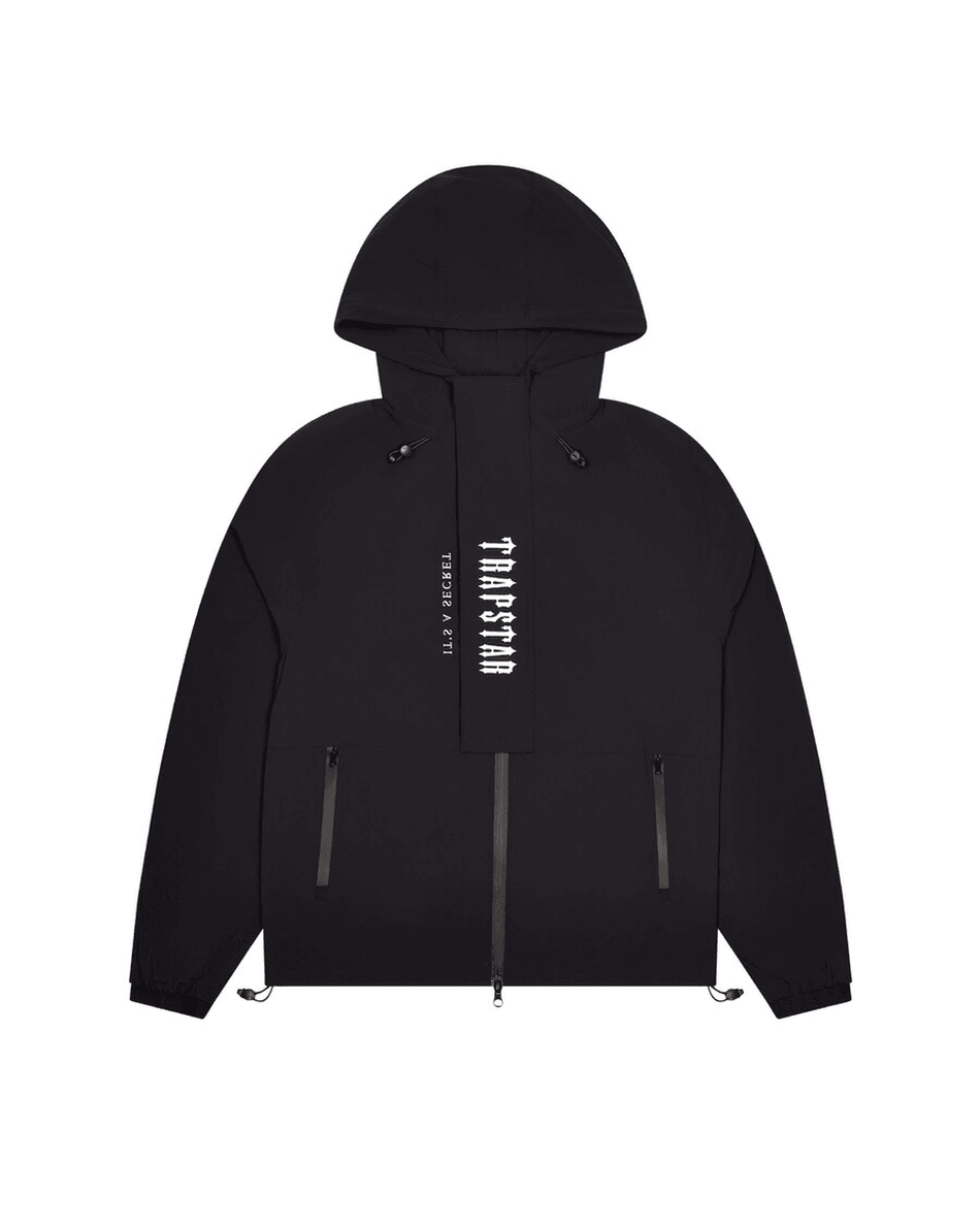 Trapstar London Decoded Tech Windbreaker - Crna