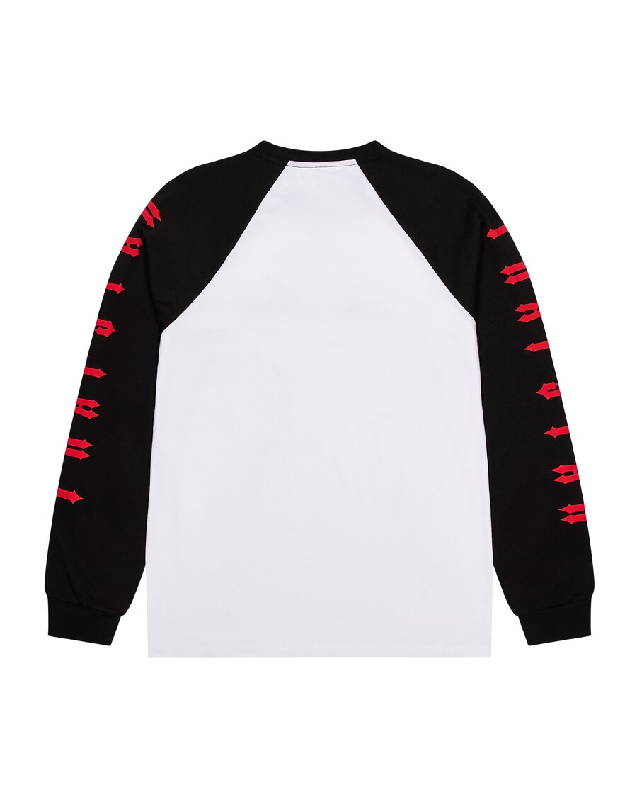 Trapstar Irongate LS Top - White/Black/Red