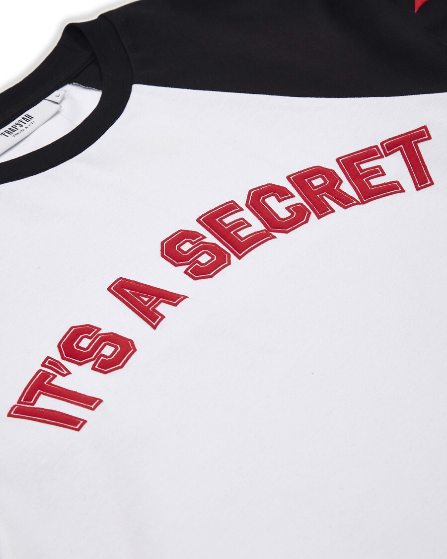 Trapstar Irongate LS Top - White/Black/Red