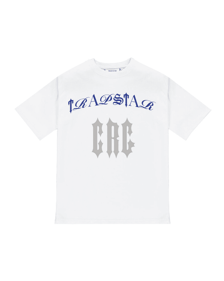 Trapstar London X Central Cee Script Majica - Bijela
