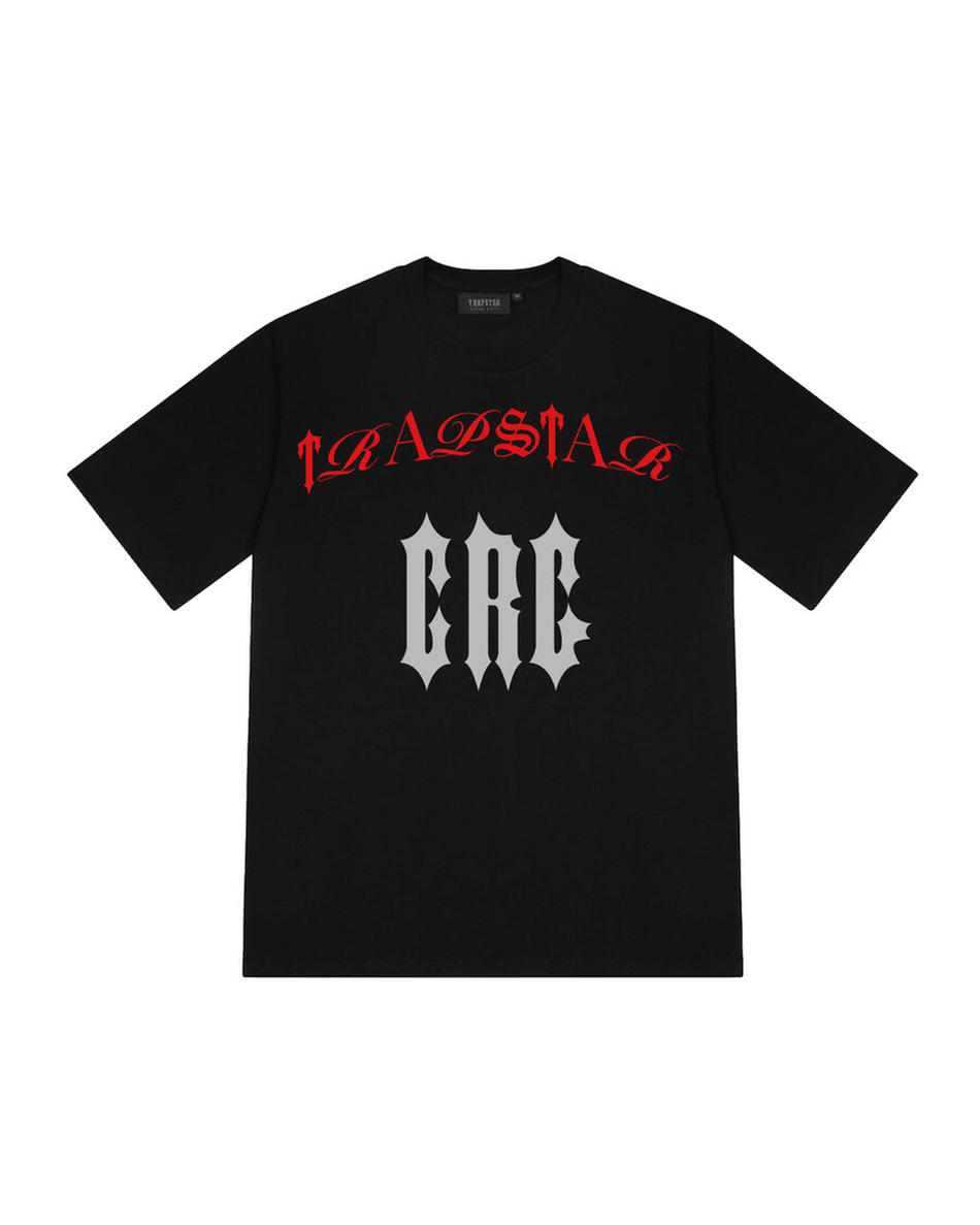 Trapstar London X Central Cee Script Tee - Crna