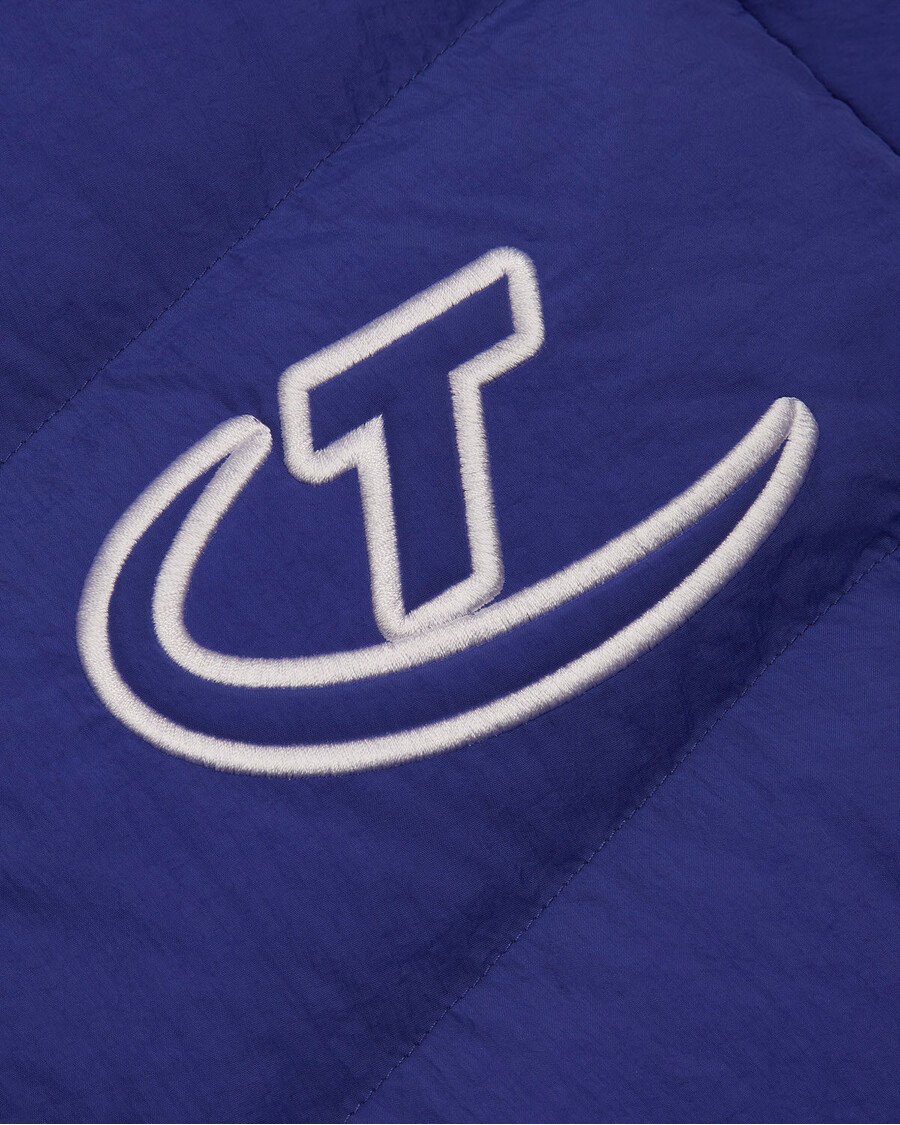 Trapstar Hyperdrive Hooded Puffer - Blue