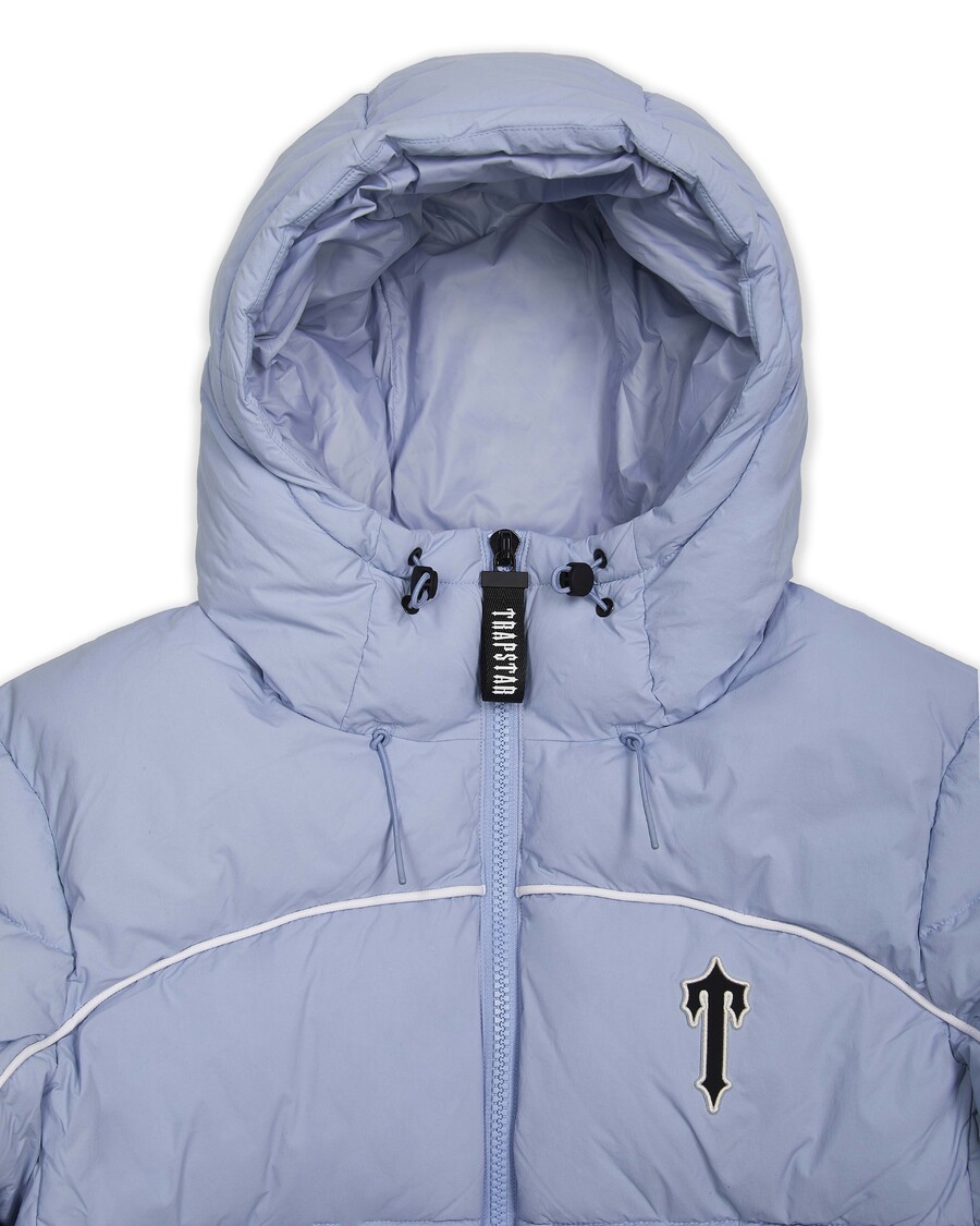 Trapstar Irongate Arch Pipping Puffer - Ice Blue