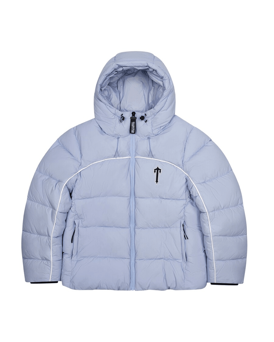 Trapstar London Irongate Arch Pipping Puffer - Ledeno Plava