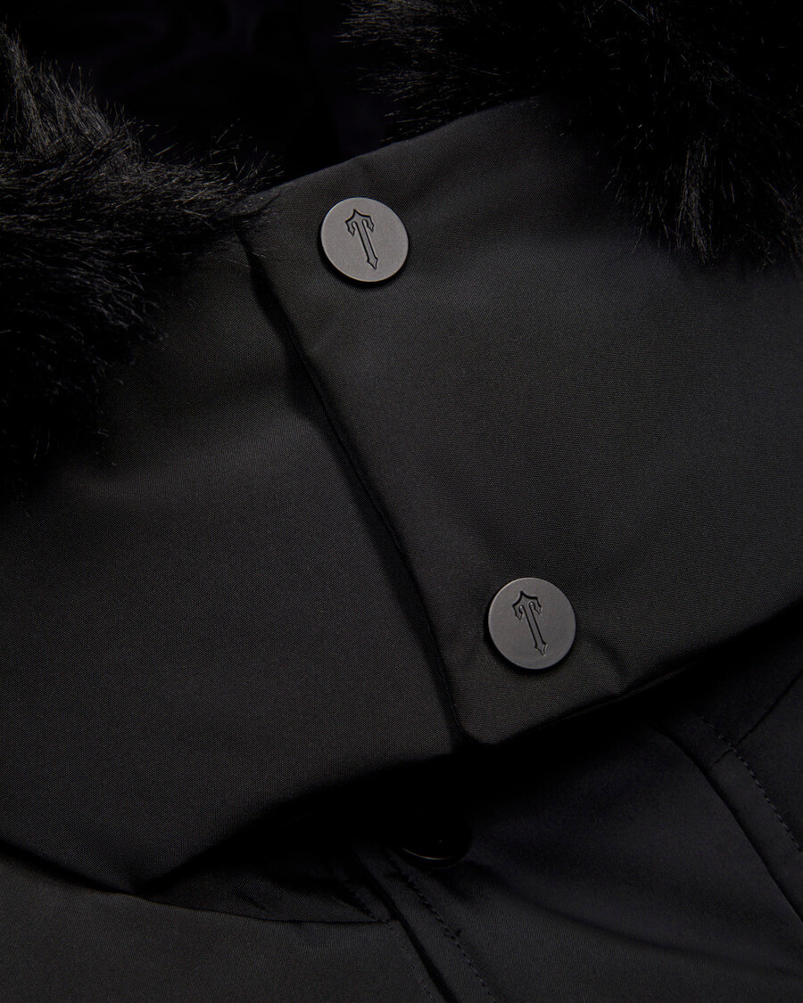 Trapstar Irongate Hooded Parker - Black