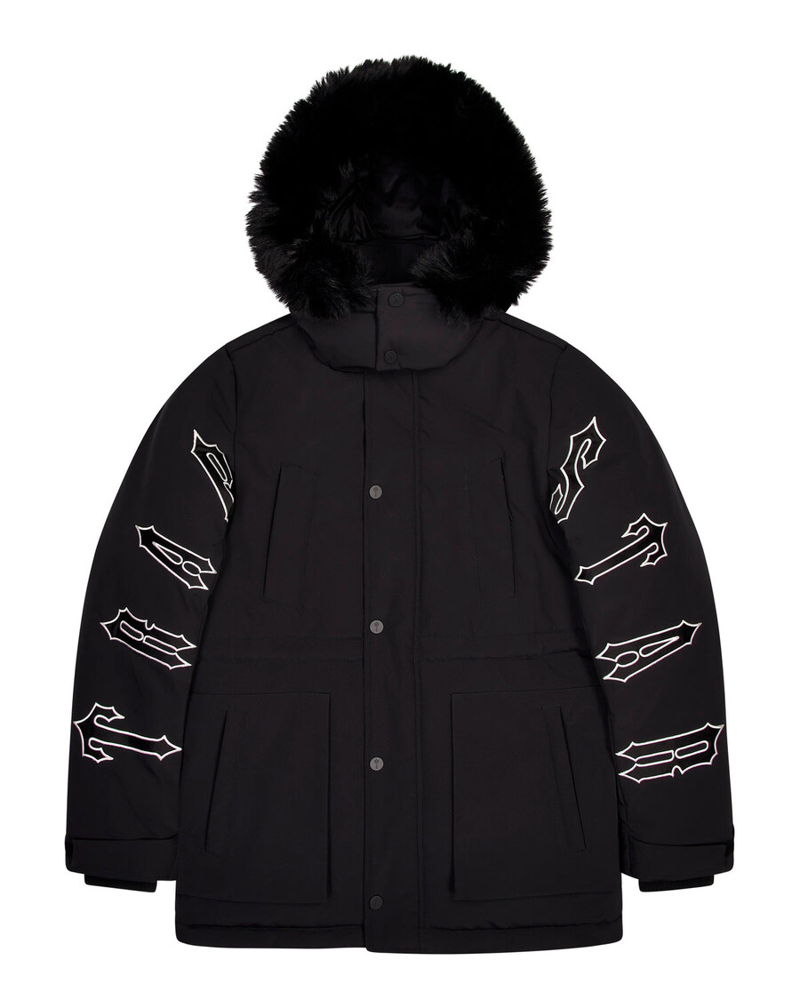Trapstar Irongate Hooded Parker - Black