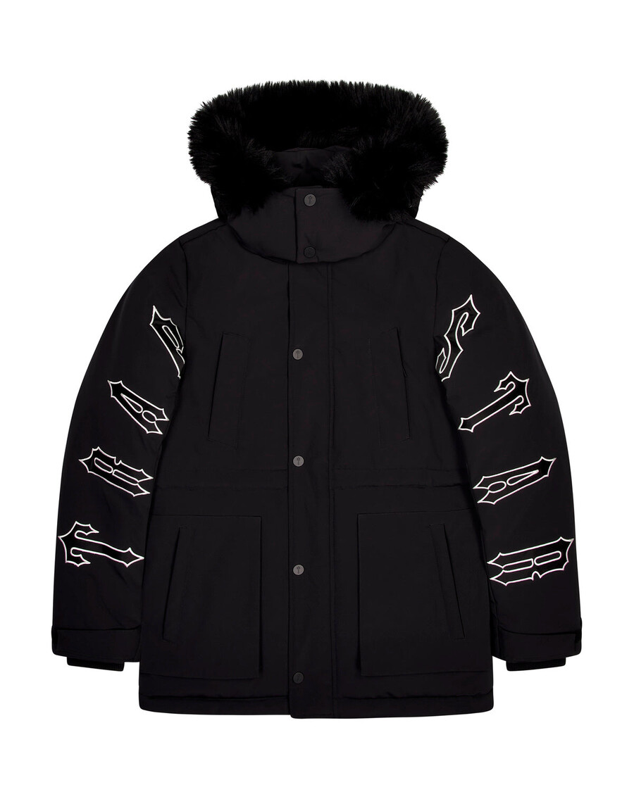 Trapstar Irongate Hooded Parker - Black